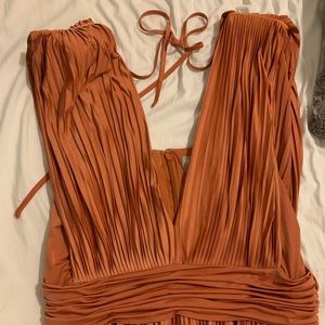 ASOS dress. Midi Length. Shoulder pads. Like new